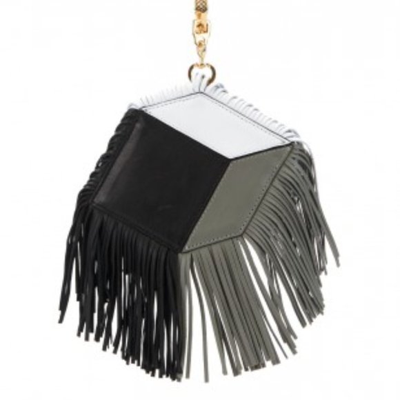 Pierre Hardy 3D Leather Cube Bag XL Keyring - Picture 16 of 16